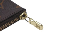 Load image into Gallery viewer, LOUIS VUITTON ルイヴィトン コインケース ポシェットクレ M62650 モノグラム ブラウン ゴールド金具 美品 中古 58945