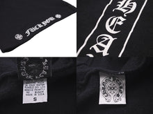 Load image into Gallery viewer, CHROME HEARTS クロムハーツ ロゴ プリント パンツ ブラック ボトムス 黒色 紐 サイズS 良品 中古 58498