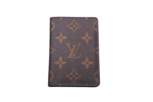 LOUIS VUITTON ルイ ヴィトン モノグラム オーガナイザー ドゥ ポッシュ カードケース 名刺入れ パスケース M61732 美品 中古 58949