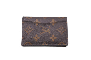 LOUIS VUITTON ルイ ヴィトン モノグラム オーガナイザー ドゥ ポッシュ カードケース 名刺入れ パスケース M61732 美品 中古 58949