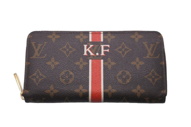LOUIS VUITTON ルイヴィトン 長財布 ジッピーウォレット モノグラム マイLV ヘイテージ M60017 ゴールド 美品 中古 58950
