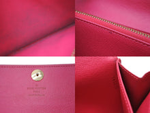 Load image into Gallery viewer, LOUIS VUITTON ルイ ヴィトン ポルトフォイユ サラ モノグラム マルチカラー 長財布 ブラック ピンク M93747 美品 中古 58951