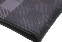 Load image into Gallery viewer, LOUIS VUITTON ルイヴィトン カードケース オーガナイザードゥポッシュ ダミエ ブラック グレー 美品 中古 58952