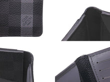 Load image into Gallery viewer, LOUIS VUITTON ルイヴィトン カードケース オーガナイザードゥポッシュ ダミエ ブラック グレー 美品 中古 58952