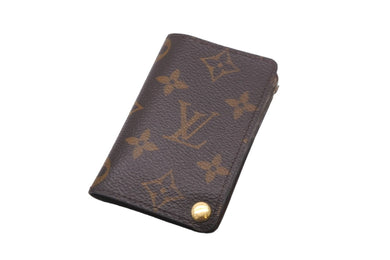 LOUIS VUITTON ルイヴィトン モノグラム ポルトカルト クレディ プレッシオン カードケース ブラウン M60937 良品 中古 58957