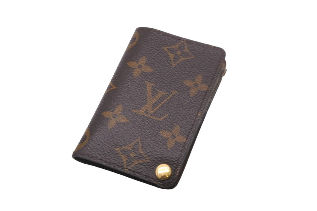 LOUIS VUITTON ルイヴィトン モノグラム ポルトカルト クレディ プレッシオン カードケース ブラウン M60937 良品 中古 58957