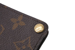 LOUIS VUITTON ルイヴィトン モノグラム ポルトカルト クレディ プレッシオン カードケース ブラウン M60937 良品 中古 58957