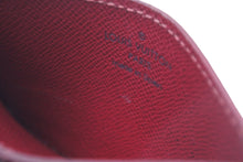 Load image into Gallery viewer, LOUIS VUITTON ルイヴィトン カードケース M60703 ポルト カルト サーンプル モノグラム フューシャ ブラウン 美品 中古 58958