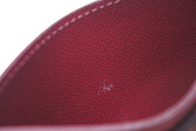 Load image into Gallery viewer, LOUIS VUITTON ルイヴィトン カードケース M60703 ポルト カルト サーンプル モノグラム フューシャ ブラウン 美品 中古 58958