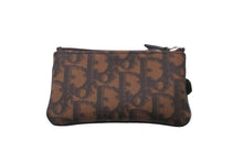 Load image into Gallery viewer, Christian Dior クリスチャンディオール コインケース トロッター柄 ブラウン リボン 02-LU-0075 美品 中古 58959