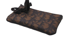 Load image into Gallery viewer, Christian Dior クリスチャンディオール コインケース トロッター柄 ブラウン リボン 02-LU-0075 美品 中古 58959