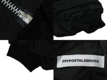 Load image into Gallery viewer, 新品同様 FFF POSTAL SERVICE トリプルエフポスタルサービス ボンバージャケット MA1 ナイロン ポリエステル ブラック 中古58965