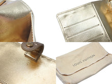 Load image into Gallery viewer, LOUIS VUITTON ルイヴィトン 手帳カバー アジェンダPM R20962 モノグラム ヴェルニ パテントレザー ゴールド 美品 中古 58970