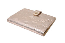 Load image into Gallery viewer, LOUIS VUITTON ルイヴィトン 手帳カバー アジェンダPM R20962 モノグラム ヴェルニ パテントレザー ゴールド 美品 中古 58970