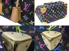 Load image into Gallery viewer, LOUIS VUITTON ルイヴィトン ハンドバッグ スピーディ 30 モノグラム ノワール マルチカラー M92642 ゴールド金具 美品 中古 58972