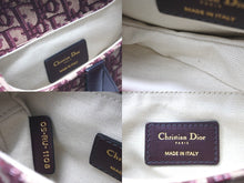 Load image into Gallery viewer, 極美品 Christian Dior クリスチャンディオール ハンドバッグ オブリーク ミニ サドルバッグ レッド 05-RU-1108 中古 58977