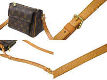 Load image into Gallery viewer, LOUIS VUITTON ルイヴィトン ショルダーバッグ M51165 ヴィバシテPM ブラウン モノグラム ゴールド金具 美品 中古 58979