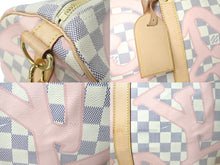 Load image into Gallery viewer, LOUIS VUITTON ルイヴィトン ボストンバッグ キーポルバンドリエール50 ダミエアズール タヒチコレクション N41048 美品 中古 58996