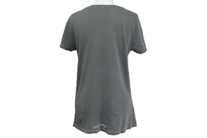 CHROME HEARTS クロムハーツ レディース クルーネック 半袖Ｔシャツ グレー コットン サイズ S 美品 中古 58997