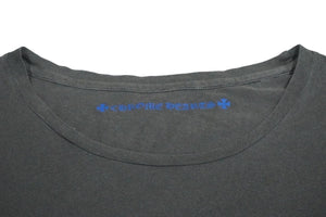 CHROME HEARTS クロムハーツ レディース クルーネック 半袖Ｔシャツ グレー コットン サイズ S 美品 中古 58997