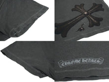 Load image into Gallery viewer, CHROME HEARTS クロムハーツ レディース クルーネック 半袖Ｔシャツ グレー コットン サイズ S 美品 中古 58997