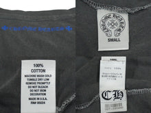Load image into Gallery viewer, CHROME HEARTS クロムハーツ レディース クルーネック 半袖Ｔシャツ グレー コットン サイズ S 美品 中古 58997
