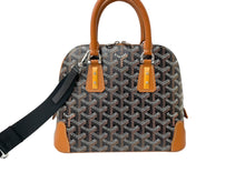 Load image into Gallery viewer, GOYARD ゴヤール ヴァンドーム 2WAY ミニハンドバッグ ショルダー ブラウン VENDOSPMLTY01CL01P ヘリンボーン柄 美品 中古 58998