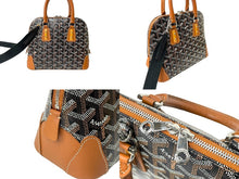 Load image into Gallery viewer, GOYARD ゴヤール ヴァンドーム 2WAY ミニハンドバッグ ショルダー ブラウン VENDOSPMLTY01CL01P ヘリンボーン柄 美品 中古 58998