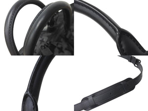 LOUIS VUITTON ルイヴィトン モノグラム シースルー キーポル バンドリエール50 ボストンバッグ ブラック M53971 美品 中古 58999