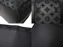 Load image into Gallery viewer, LOUIS VUITTON ルイヴィトン モノグラム シースルー キーポル バンドリエール50 ボストンバッグ ブラック M53971 美品 中古 58999