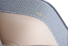 Load image into Gallery viewer, 極美品 Valextra ヴァレクストラ カードケース V字カット SGNL0077028L99CC99 ブルー系 カーフ 中古 59000