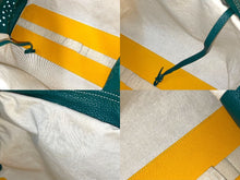 Load image into Gallery viewer, GOYARD ゴヤール トートバッグ アーディ ペット用 ヘリンボーン柄 通気口 グリーン シルバー金具 美品 中古 59003