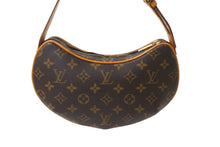 Load image into Gallery viewer, 極美品 LOUIS VUITTON ルイヴィトン ショルダーバッグ M51510 ポシェット クロワッサン モノグラム ブラウン ゴールド 中古 59007