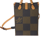 Load image into Gallery viewer, 新品同様 LOUIS VUITTON ルイヴィトン × NIGO ニゴー コラボ トートバッグ N40355 モノグラムキャンバス ブラウン 中古 59009