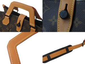 新品同様 LOUIS VUITTON ルイヴィトン × NIGO ニゴー コラボ トートバッグ N40355 モノグラムキャンバス ブラウン 中古 59009