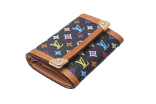Load image into Gallery viewer, LOUIS VUITTON ルイヴィトン コインケース ポルトモネプラ モノグラム マルチカラー M92656 ゴールド金具 美品 中古 59013