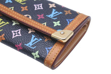 Load image into Gallery viewer, LOUIS VUITTON ルイヴィトン コインケース ポルトモネプラ モノグラム マルチカラー M92656 ゴールド金具 美品 中古 59013