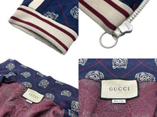 Load image into Gallery viewer, GUCCI グッチ TIGER HEAD TRACKSUIT タイガーヘッド トラックスーツ ジャケット ジャージ コットン 522946 美品 中古 59017