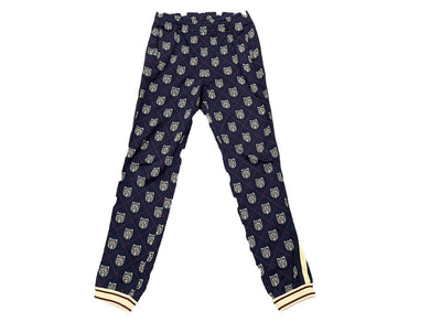 GUCCI グッチ ジョガーパンツ ジャージ TIGER HEAD ネイビー レッド ホワイト コットン サイズS 美品 522948 中古 59019 