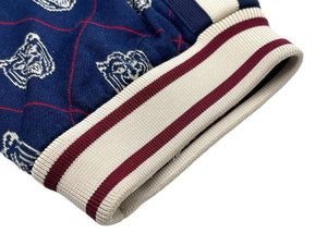 GUCCI グッチ ジョガーパンツ ジャージ TIGER HEAD ネイビー レッド ホワイト コットン サイズS 美品 522948 中古 59019 