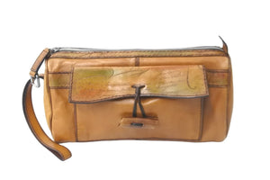 Berluti ベルルッティ クラッチバッグ スクリット カリグラフィ ベラミ ブラウン レザー 良品 中古 59024