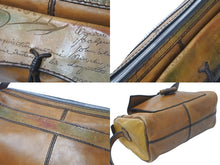 Load image into Gallery viewer, Berluti ベルルッティ クラッチバッグ スクリット カリグラフィ ベラミ ブラウン レザー 良品 中古 59024