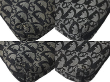 Load image into Gallery viewer, Christian Dior クリスチャンディオール ショルダーバッグ トロッター コットンキャンバス ブラック シルバー金具 良品 中古 59030