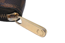 Load image into Gallery viewer, LOUIS VUITTON ルイヴィトン 長財布 ジッピーウォレット ダミエキャンバス N41661 ゴールド金具 美品 中古 59031
