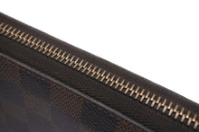 Load image into Gallery viewer, LOUIS VUITTON ルイヴィトン 長財布 ジッピーウォレット ダミエキャンバス N41661 ゴールド金具 美品 中古 59031