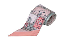 Load image into Gallery viewer, LOUIS VUITTON ルイヴィトン バンドーBBスカーフ レッツゴー M76441 モノグラム シルク ピンク ブルー 良品 中古 59040