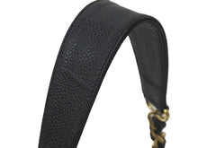 Load image into Gallery viewer, CHANEL シャネル ショルダーバッグ 三日月型 ココマーク 7番台 キャビアスキン ブラック ゴールド金具 美品 中古 59041