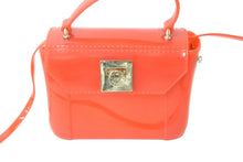 Load image into Gallery viewer, FURLA CANDY ショルダーバッグ ミニバッグ 2WAY キャンディ ラバー レッド ゴールド 美品 中古 59047