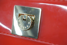 Load image into Gallery viewer, FURLA CANDY ショルダーバッグ ミニバッグ 2WAY キャンディ ラバー レッド ゴールド 美品 中古 59047