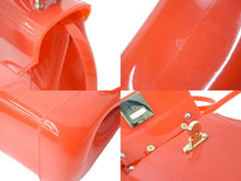 Load image into Gallery viewer, FURLA CANDY ショルダーバッグ ミニバッグ 2WAY キャンディ ラバー レッド ゴールド 美品 中古 59047